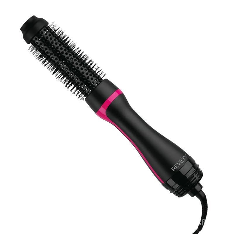 REVLON Secador e Modelador de Cabelo One-Step - Escova Redonda RootBooster para Estilização, Escova Secadora para Secage