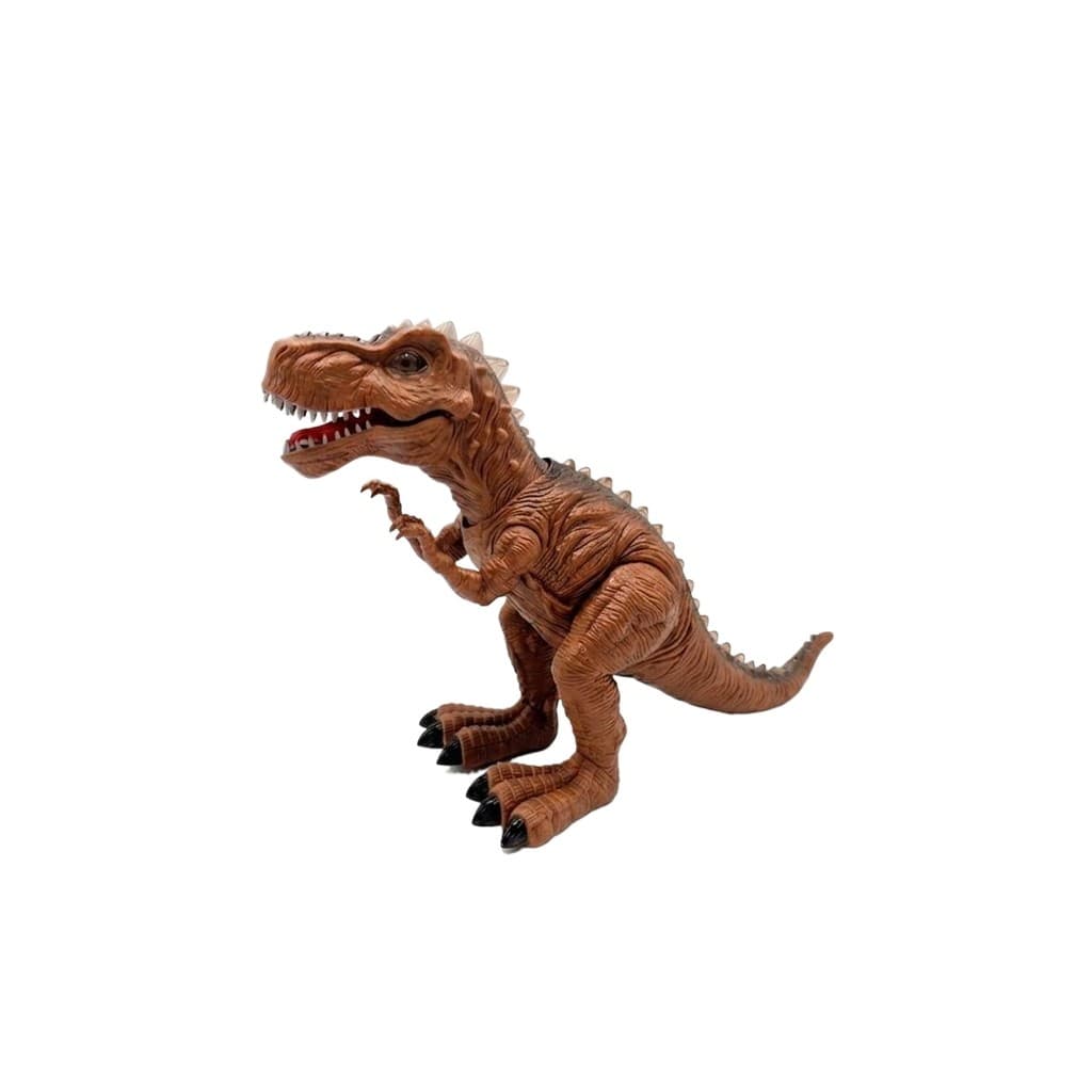 Dinossauro T-Rex Brinquedo Solta Rugido Anda e Acende Luzes Well Kids