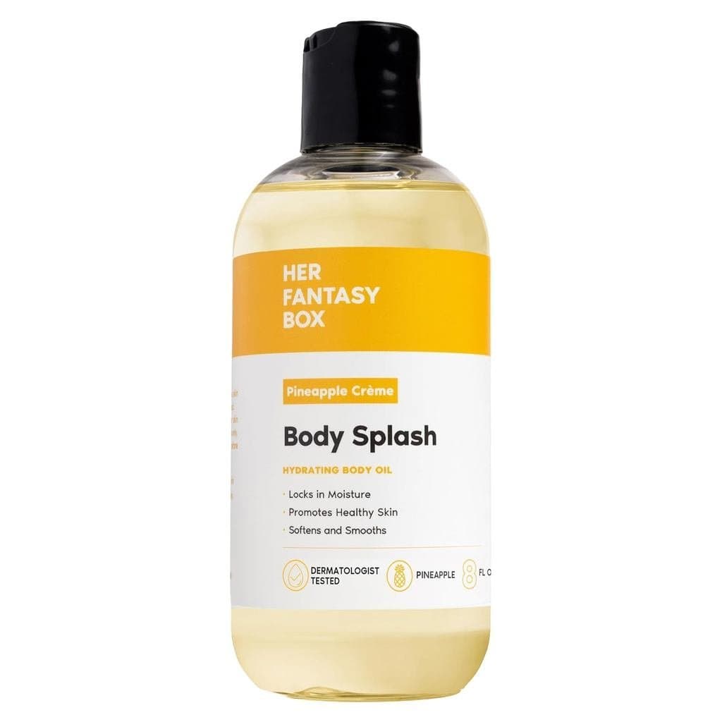 A Caixa de Fantasia Dela |   Óleo Corporal Hidratante Body Splash (de Abacaxi) - Fórmula Hidratante e Não Oleosa p