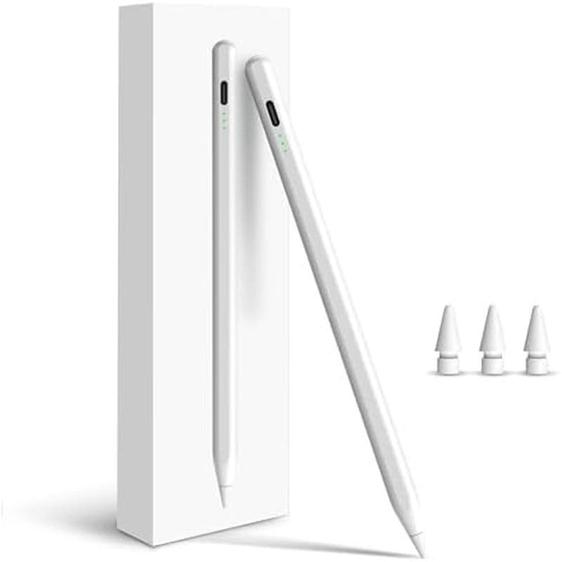 Lápis Para Apple iPad A16 10a Geração , Caneta Stylus De Carga Rápida 2026-2018 A16/11-6a Air 11/13 M4/M3/M2/5a-3a , Pro
