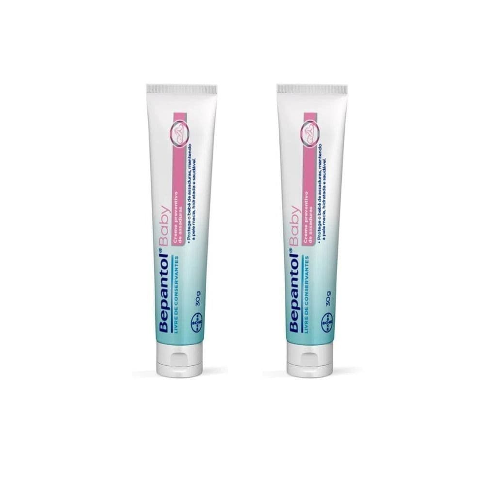 Kit com 2  Cremes Pomada 30gr Cada - Bepantol Baby