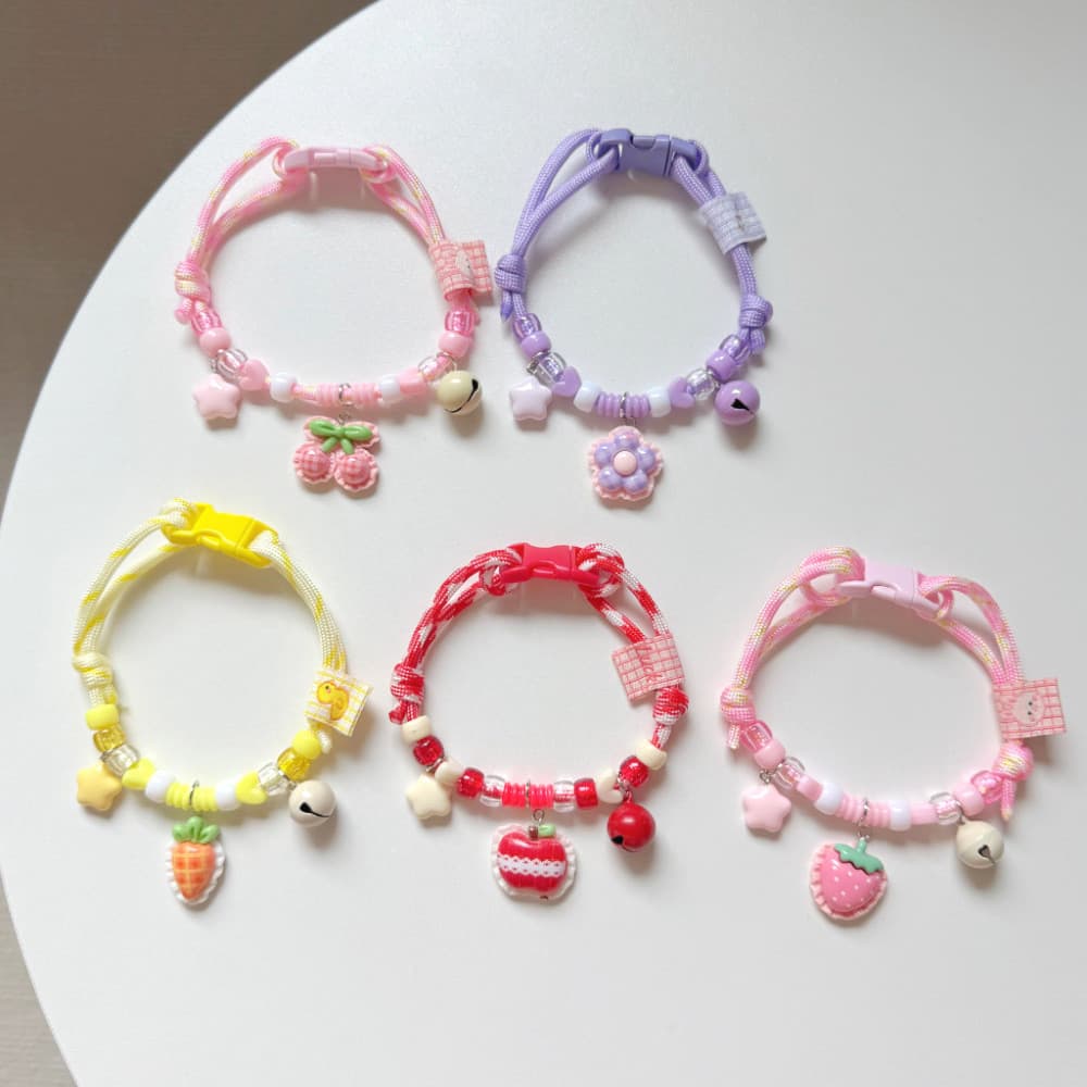 Coleira de cachorro fofa creme renda ins estilo decoração acessórios para gatos de estimação Bichon Teddy Muppet colar