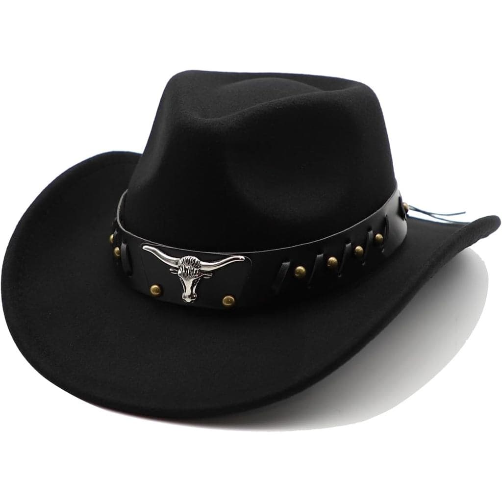 Chapéu de Cowboy para Homens e Mulheres com Laço, Chapéu de Cowgirl Estilo Western, Chapéus de Cowboy para Mulheres, Pre