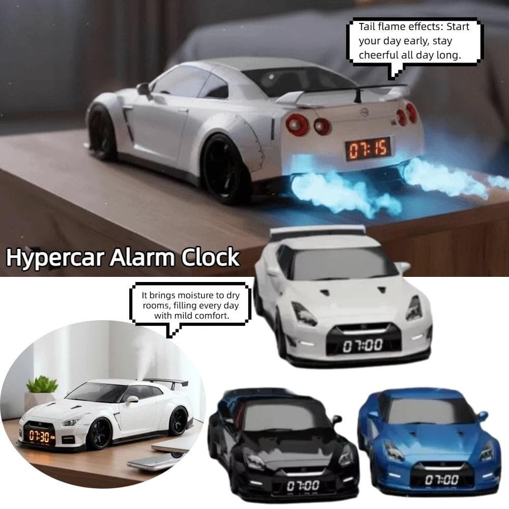 Relógio Esportivo QENVXDAN , Design Exclusivo Apenas Função Despertador Hipercar , Exibição De Tempo
