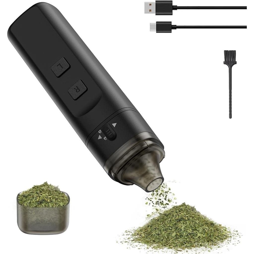 Moedor de Especiarias Elétrico, Máquina Automática Portátil para Ervas e Especiarias, Recarregável por USB, Moagem de at