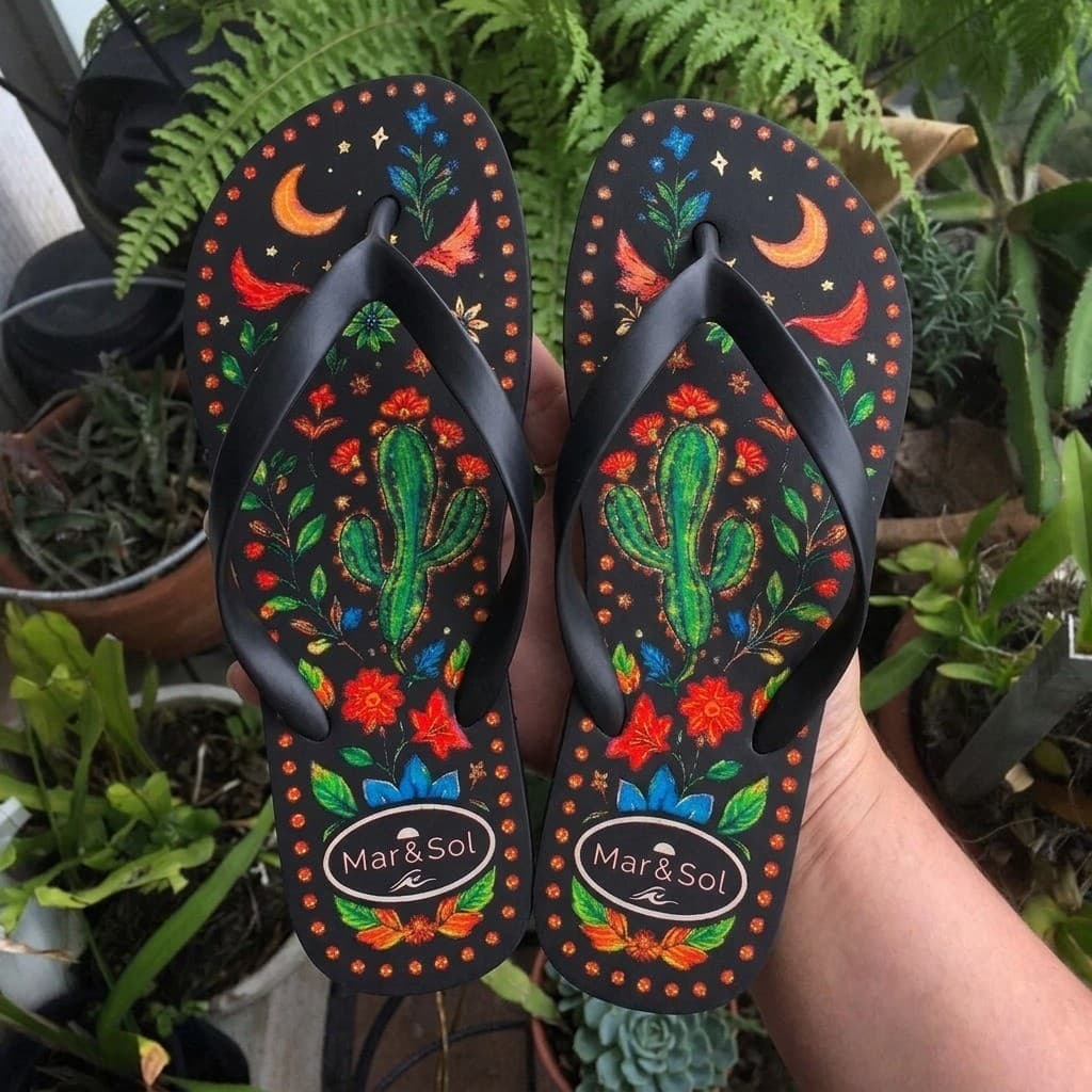 Chinelo Feminino de dedo, confortável Ozzy – Estampa Exclusiva Varios Modelos Tendencia 2026