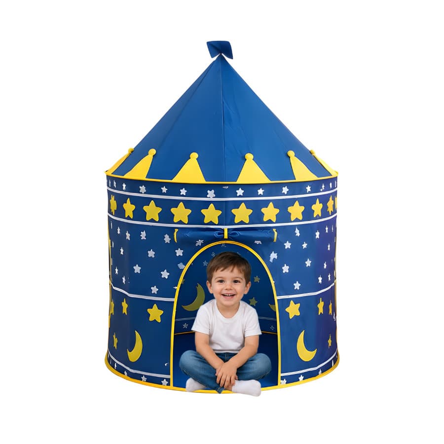 Barraca Infantil Cabana Tenda Montavel e Desmontável Criança Menino Menina