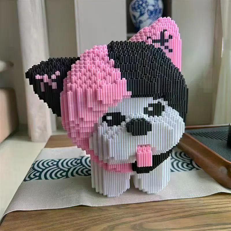 2026 novo estilo na moda legal cão bloco de construção brinquedo pequena montagem partículas compatível Lego crianças ed