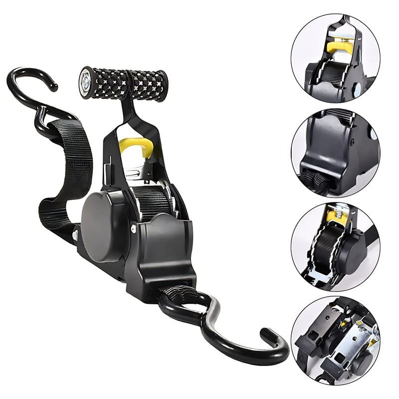 Automatic Retractable Ratchet Cargo Strap 3.3 Meters 680kg