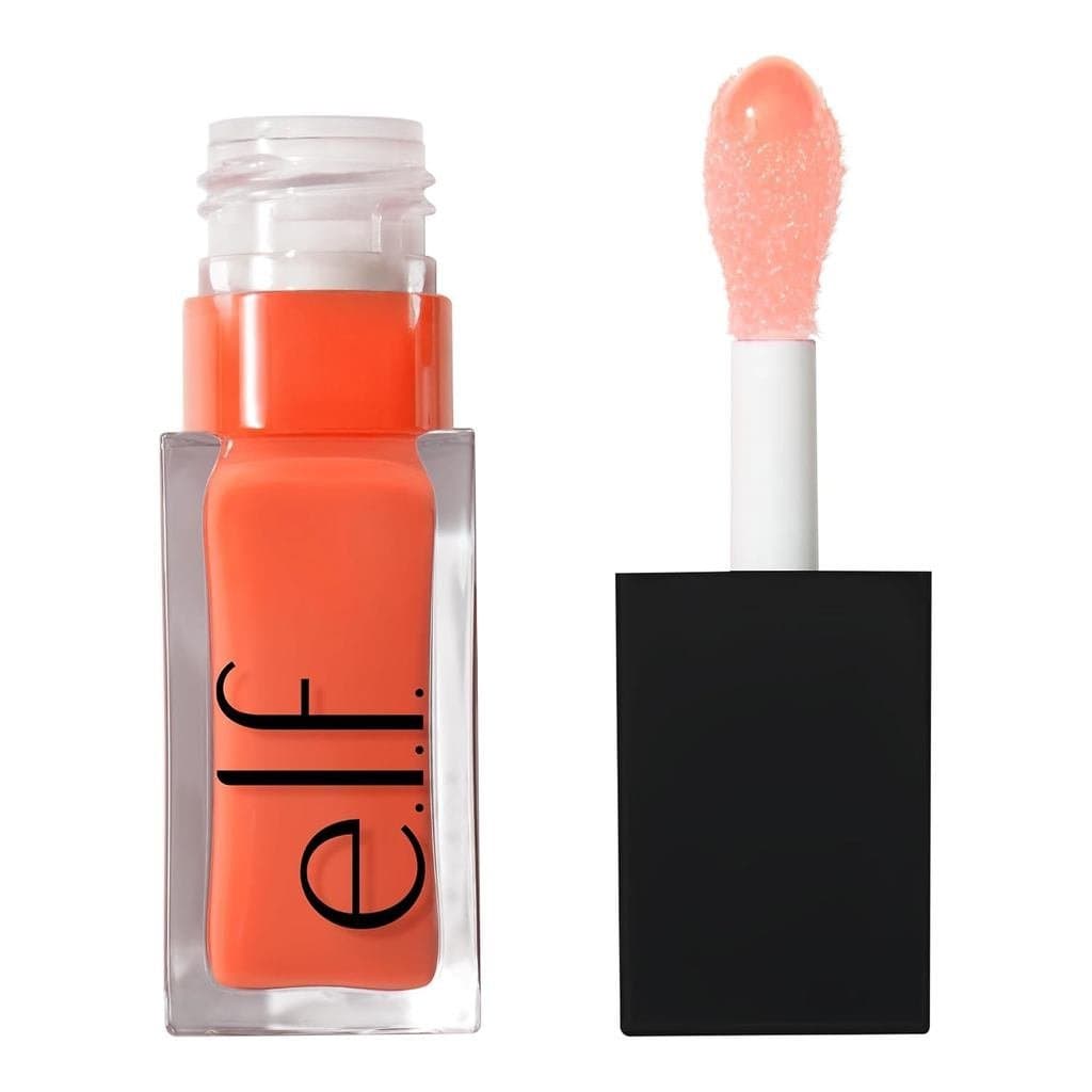 e.l.f. Óleo Labial Revitalizante Glow, Óleo Labial Nutritivo com Cor para um Acabamento de Alto Brilho, Enriquecido com