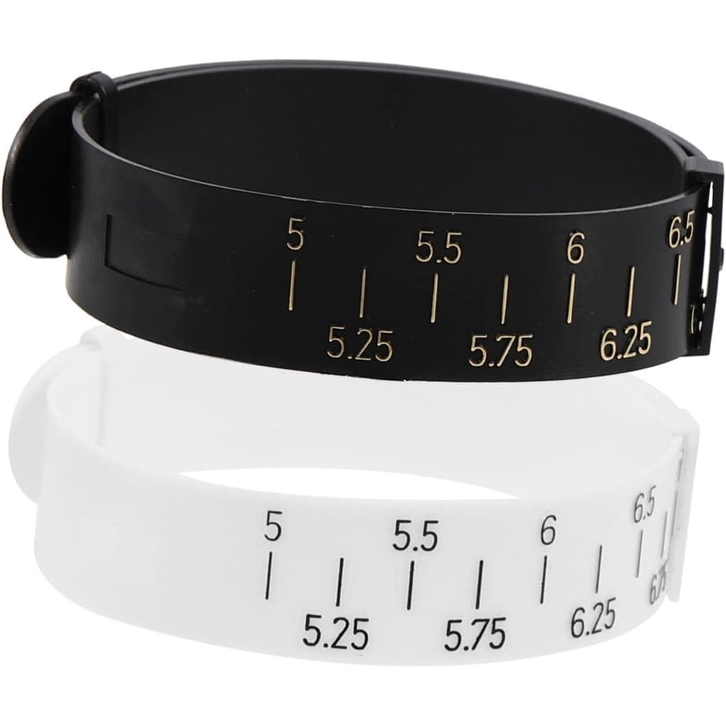 TOPPERFUN 2pcs Wrist Measuring Tool Wrist Sizer Bangle Bracelet Sizer Bracelet Measuring Supply Bracelet Sizing Tool Ban