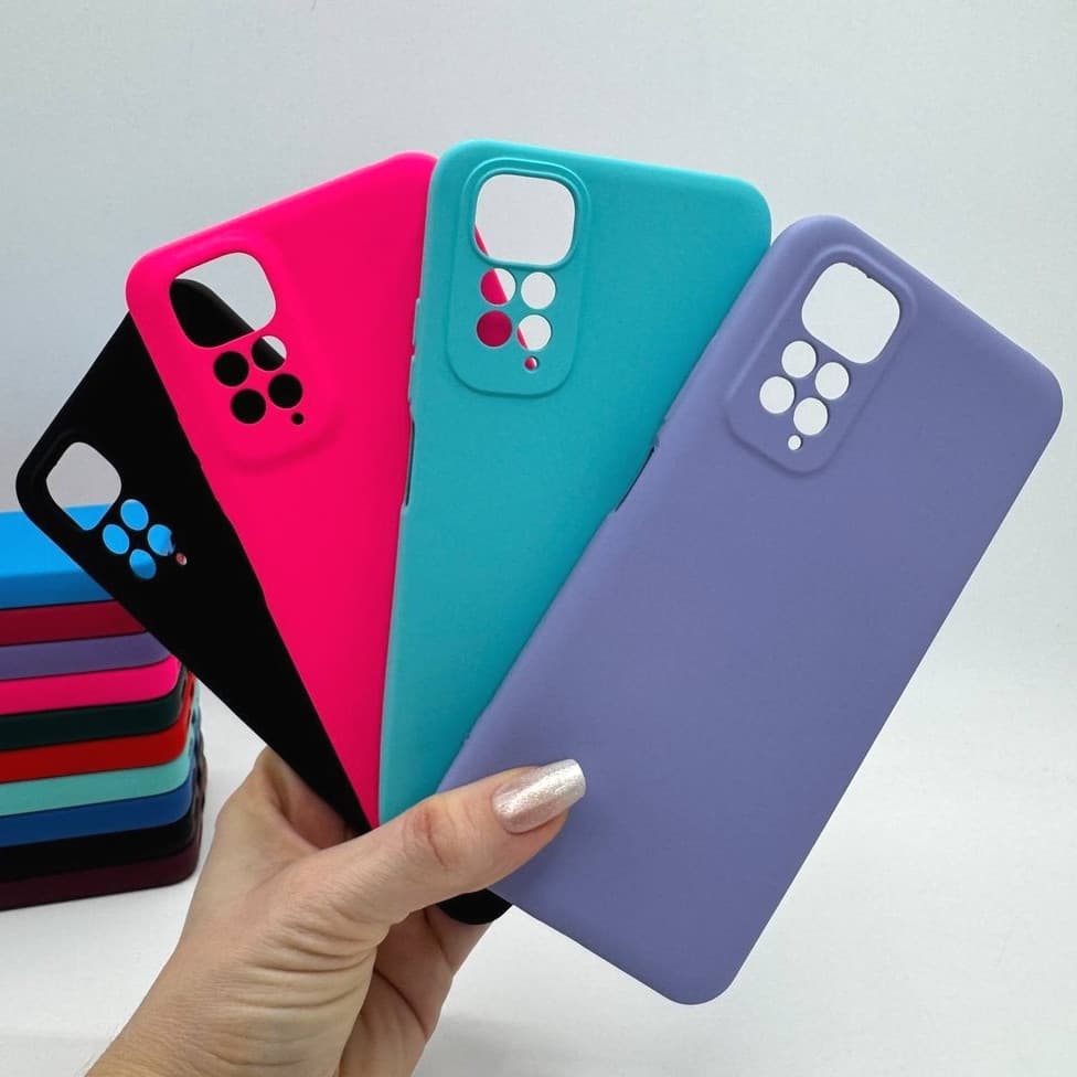 Capa Para Xiaomi Note 11 4G / 11S Silicone Aveludada Capinha de Celular