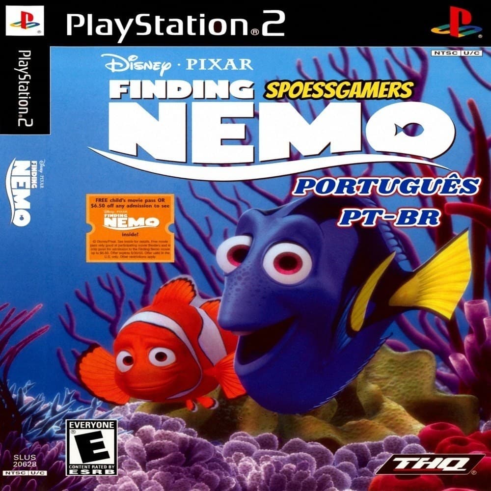 Procurando Nemo Ps2 Pt-br ( Finding Nemo ) Patch Infantil Me