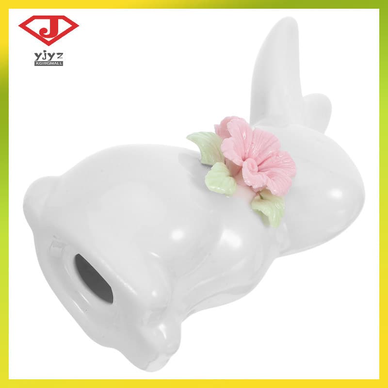 Pequeno Ornamento De Coelho De Cerâmica Multicolorido Artesanato Decorativo Decoração De Casa Yujingyouzhang