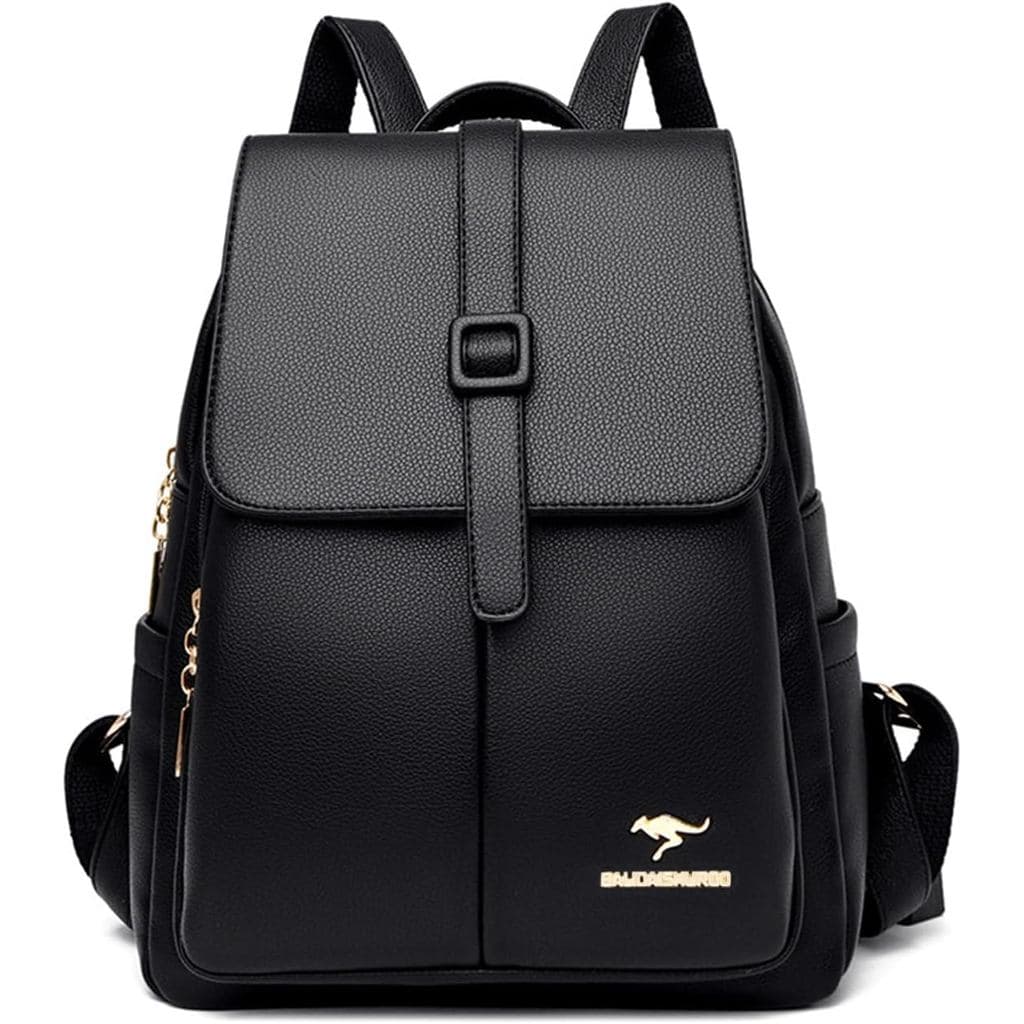 Mochila Feminina NICOLE&DORIS Fashion Daypack, Mochila Impermeável, Bolsa de Ombro em Couro PU, Bolsa de Mão, Mini Mochi