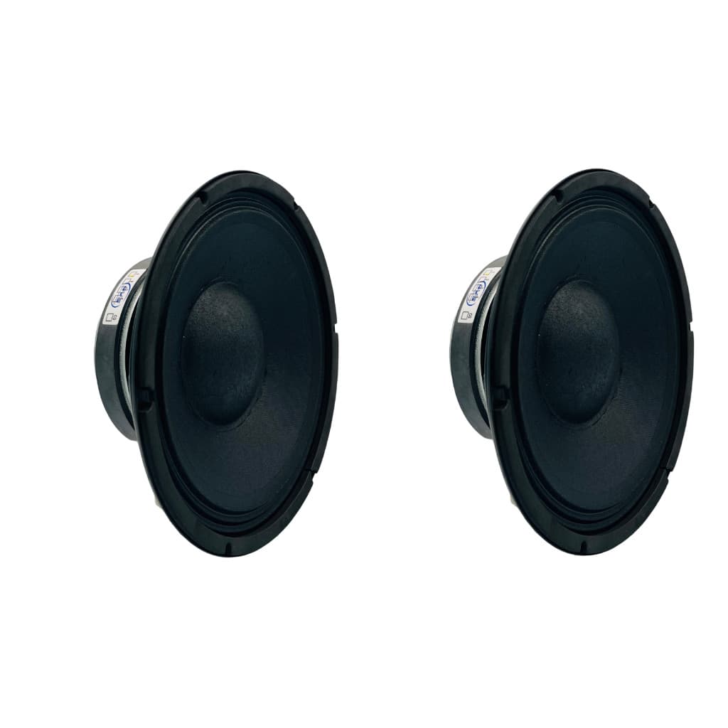 2 Alto Falante Qvs 10 250rms Woofer Medio Grave 10mgs250 Line Array Som Automotivo Som Profissional Caixa Ativa