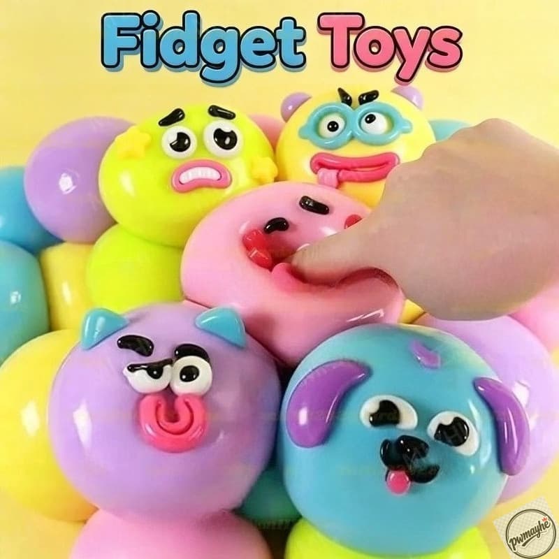 Novo Brinquedo para Cães Smusher 2026 com Rosto Mutável, Macio e Moldável, de Elevada Elasticidade, para Alívio do Estre
