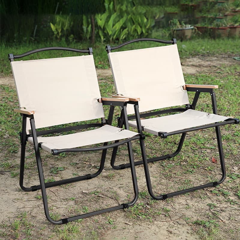 [Novo produto] Cadeira ao ar livre simples portátil encosto cadeira dobrável pesca acampamento lazer praia cadeira lua