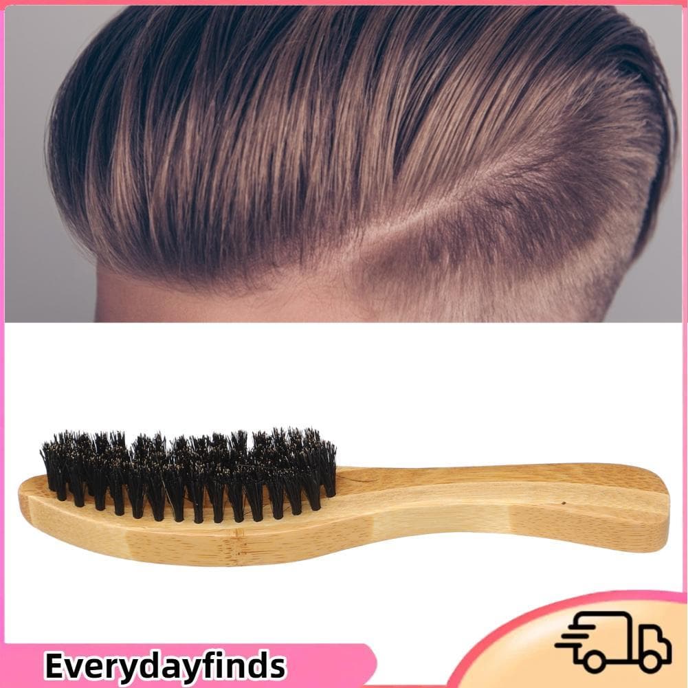Everydayfinds-br Everydayfinds-br escova modeladora de barba portátil, leve, forte resistência para homens, endireita e