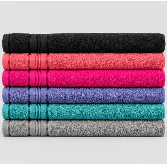 Kit 05 ou 03 Toalhas Rosto Brilhantes Grandes Macias Absorventes 100% Algodão Hotel Confort