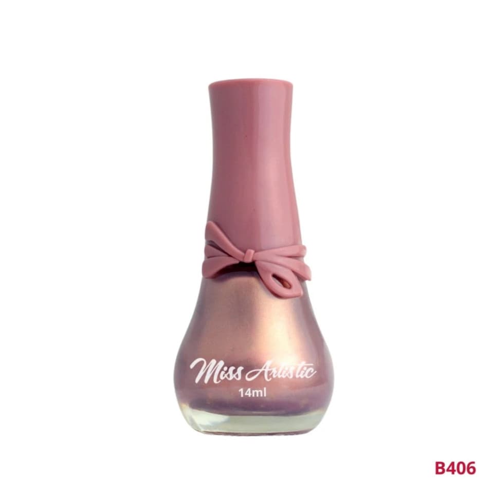 MISS ARTISTIC - Lacinho - B406 - 14ml - Cintilante Perolado
