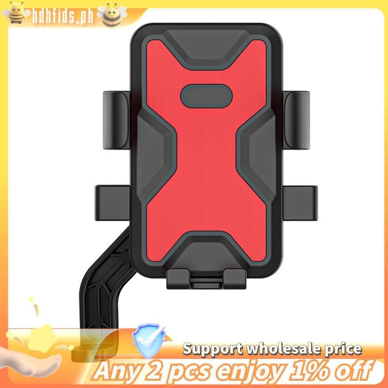 Para MT56 Moto Montar Novo Suporte Do Telefone De Navegação Da Bicicleta Espelho Traseiro Vermelho