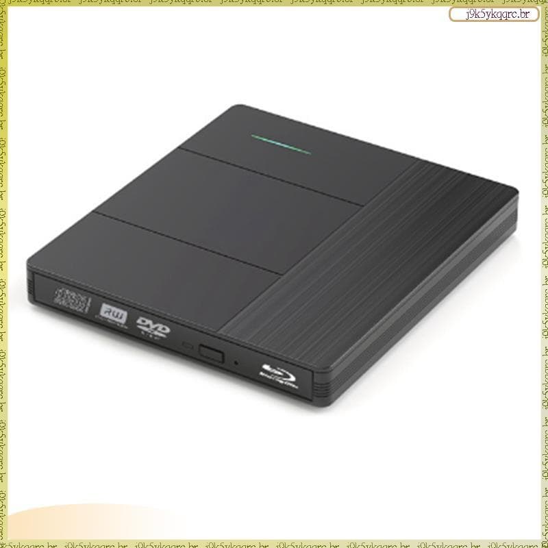 [Lan] Gravador Portátil Blu-Ray DVD Burner Unidade Óptica Externa