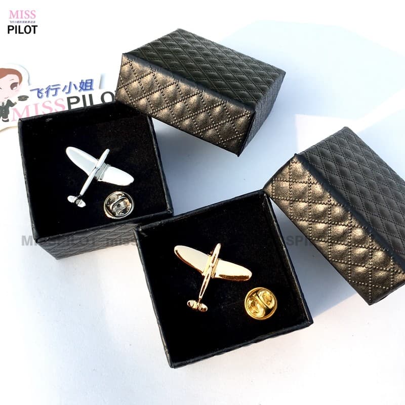 Zhu Yilong Mesmo Estilo Pequeno Avião Metal Crachá Bagagem Terno Bolsa Jóias Broche Tridimensional Broche Pin