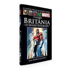 Capitão Britânia: O Mundo Distorcido 3 - Coleção Oficial de Graphic Novels autor Alan Moore / Alan Davis