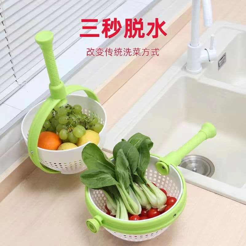 Desidratador de salada, centrífuga rotativa para vegetais, secador criativo de frutas, cesto escorredor para pia de cozi
