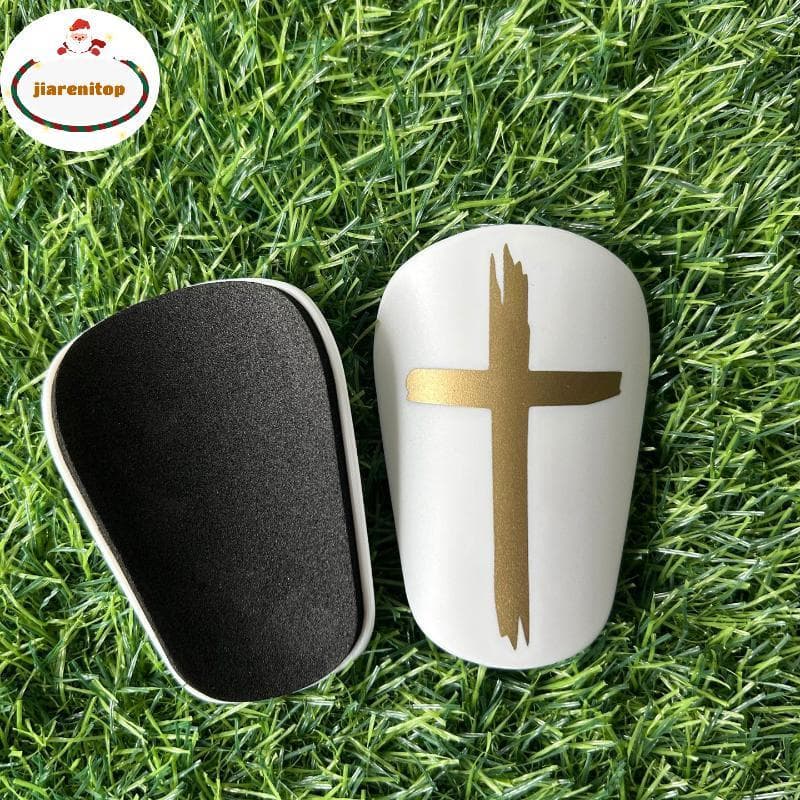jiarenitop 2 Pçs Caneleiras De Futebol Sho Absorvente Pequenas Protetores De Perna Leve Em Miniatura br