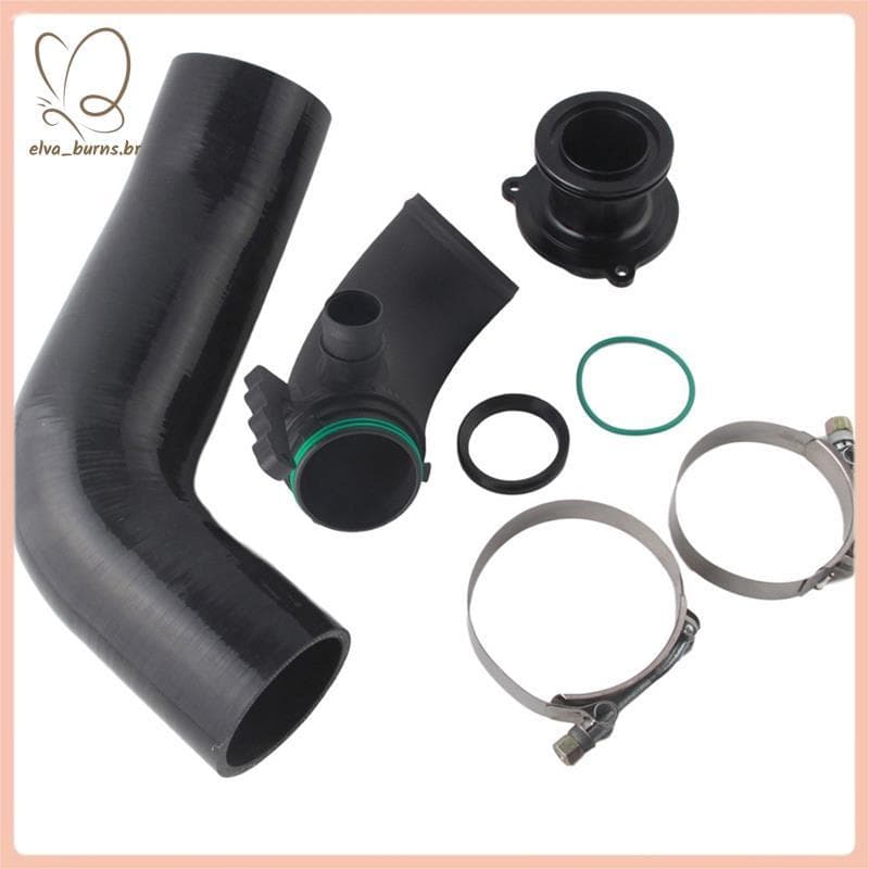 [elva_burns.br] Mangueira De Admissão De Silicone Turbo Entrada Cotovelo Silenciador Excluir Golf MK7 R V8 MK3 A3 TT MK3