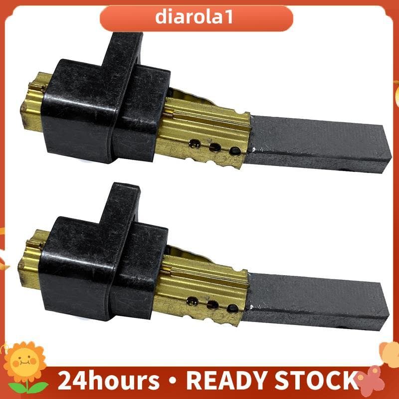 6 Peças Escova De Carbono Do Motor Aspirador De Pó 6.5X11X32mm , De Alta Qualidade Para