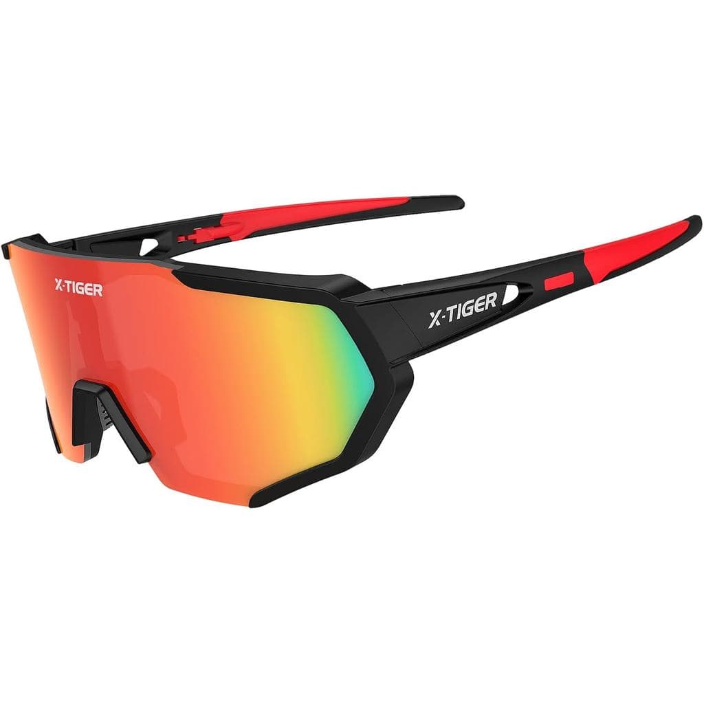 Óculos de Sol Esportivos Polarizados X-TIGER para Homens e Mulheres, Óculos para Ciclismo, Beisebol, Corrida, Pesca, MTB