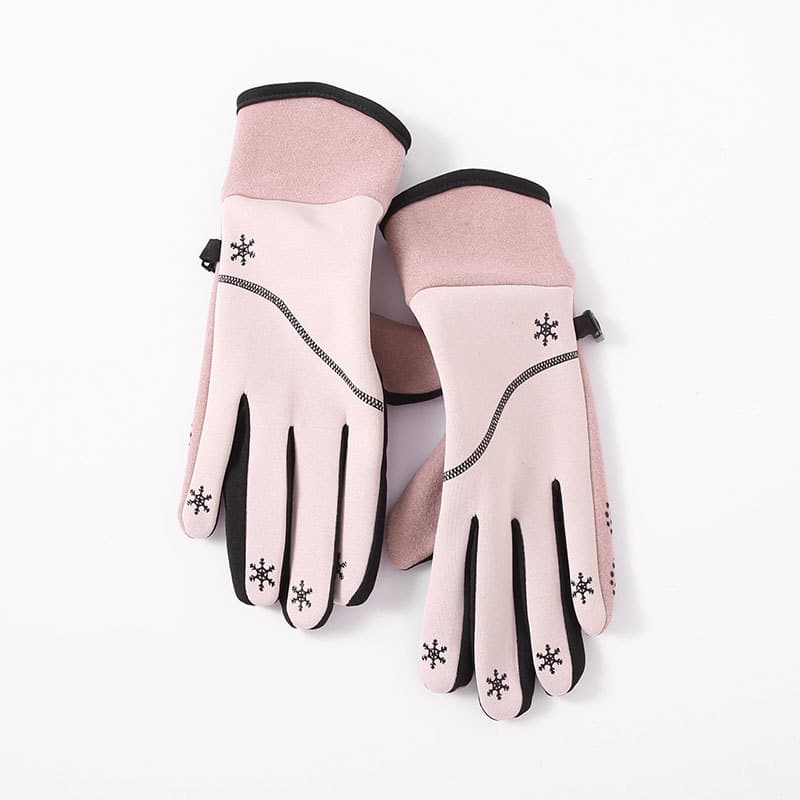 Luvas Quentes para Condução, Com Dedos Longos, Impermeáveis, Antiderrapantes, à Prova de Frio, Esportivas, com Tela Sens