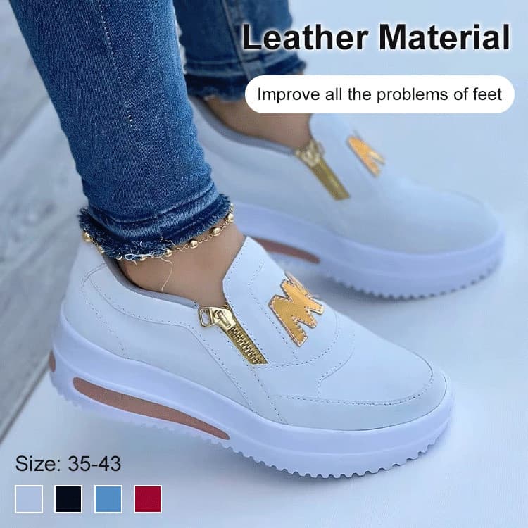 【Conforto Diário】Sapatos Casuais Femininos De Tamanho Grande Com Sola Chunky/Sapatos Femininos/Para Todas Ocasiões