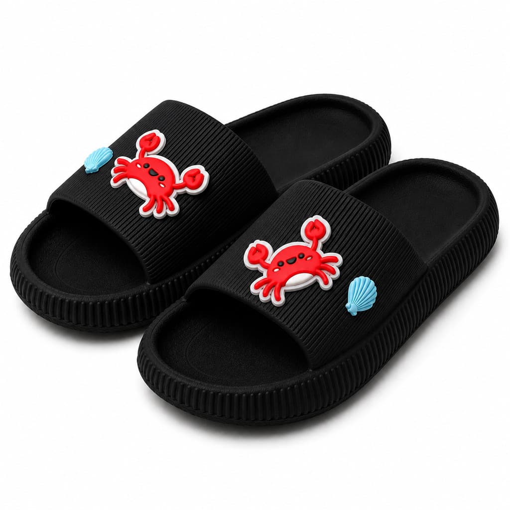 Chinelo Sandália Nuvem Slide Caranguejo Infantil Adulto Leve Confortável Promoção