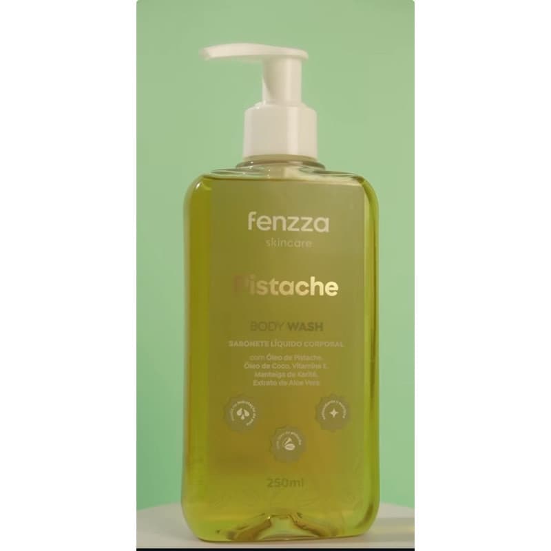 Body Wash Sabonete Corporal Pistache FENZZA MAKEUP