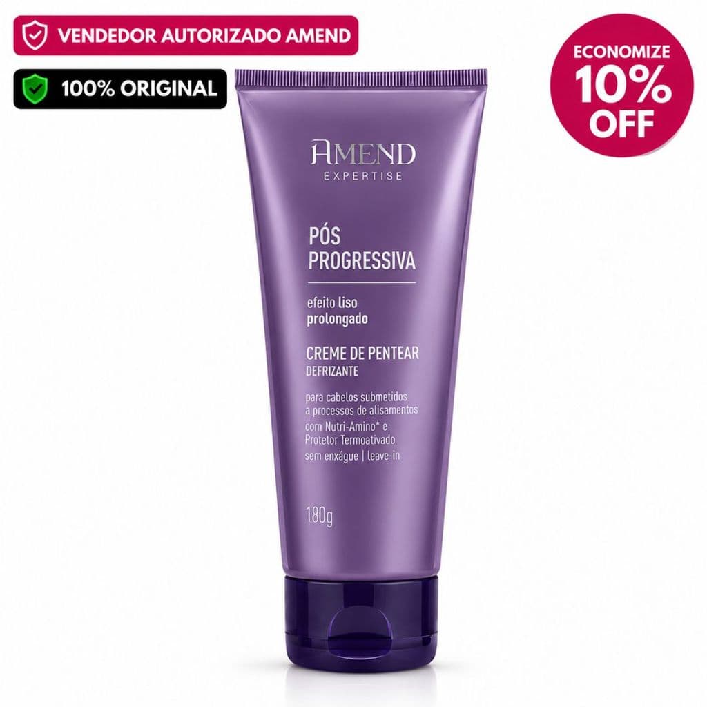Creme de Pentear Defrisante Amend Expertise Pós Progressiva 180g