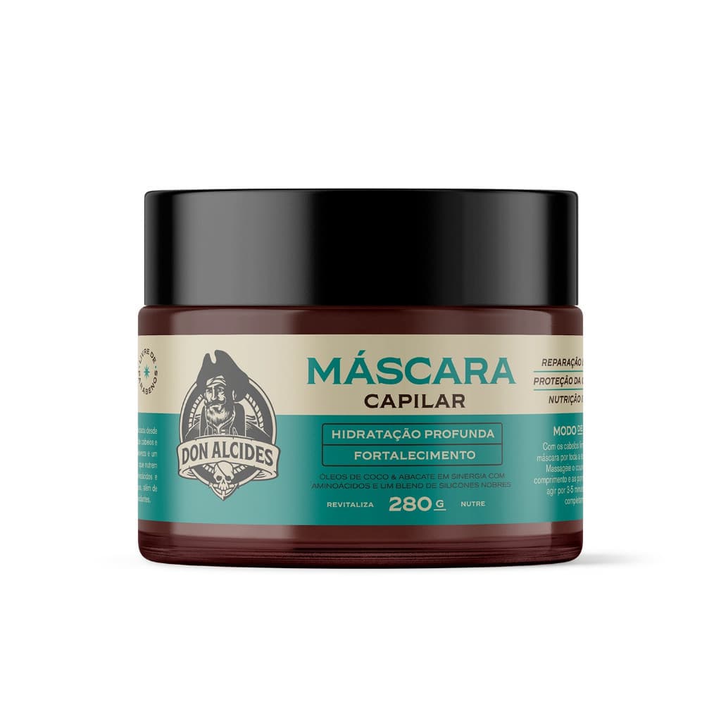 Máscara Capilar Don Alcides Calico Jack 280g