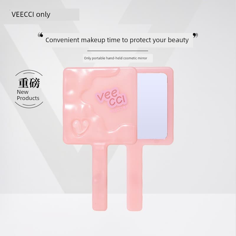VEECCI VEECCI Espelho de maquiagem HD Espelho portátil para maquiagem portátil Espelho de maquiagem para mesa Loja princ