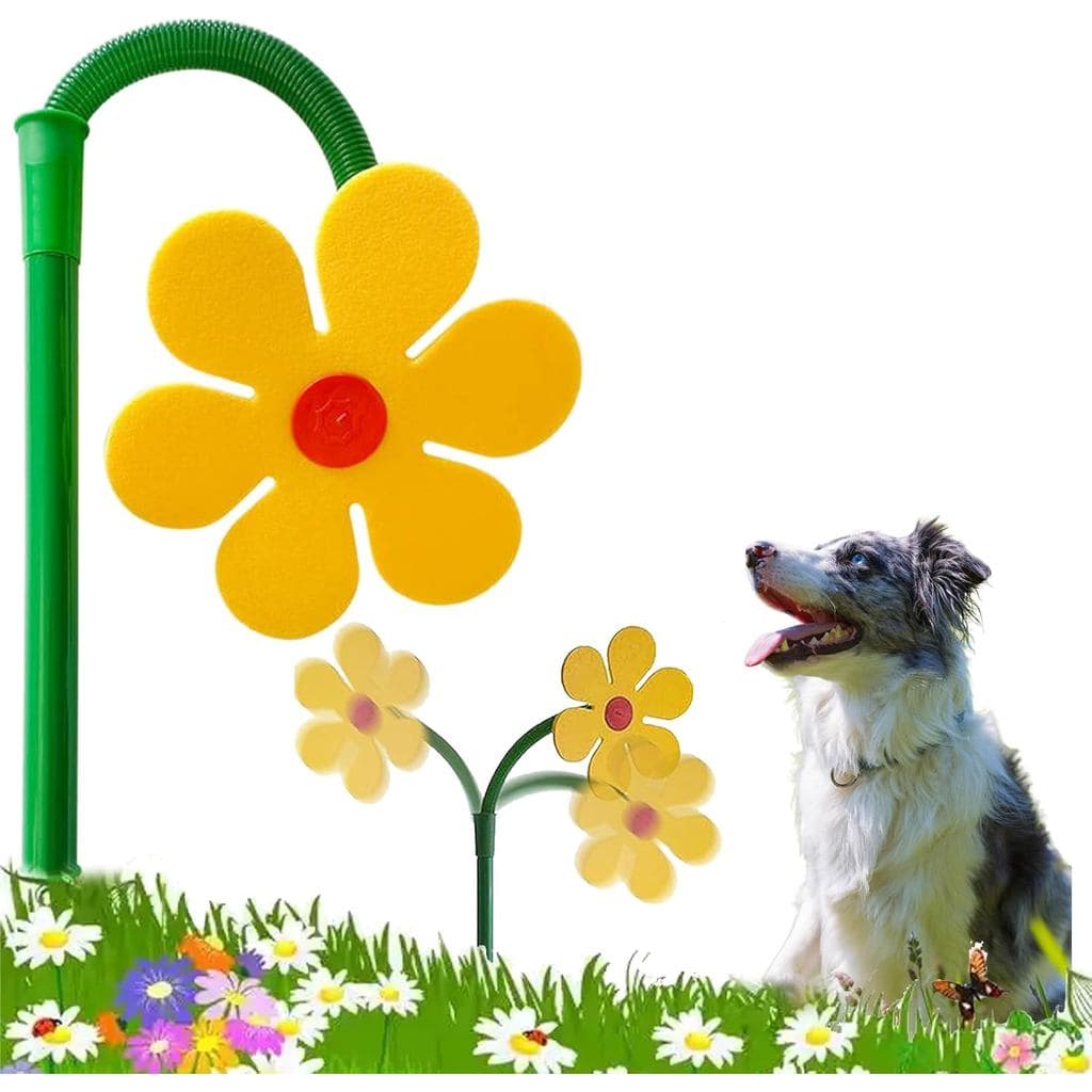 Aspersor de Água Margarida Dançante, Aspersor de Água Divertido em Forma de Girassol para Regar Jardins e Gramados, Aspe
