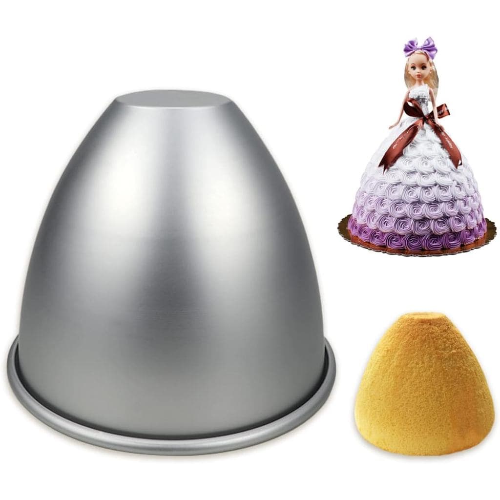 Forma para Bolo em Forma de Boneca DOERDO, Molde para Base de Bolo de Boneca Princesa, Molde para Sobremesas para Festas