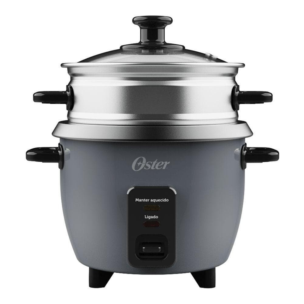Panela Elétrica De Arroz 0,6L Oster Grafite 110V