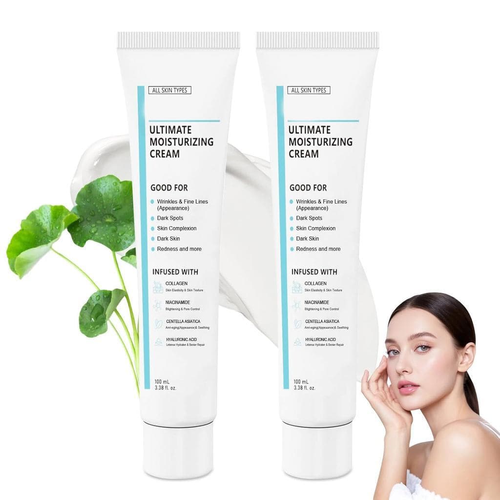 Creme Hidratante Supremo Youth Formula, um creme hidratante coreano adequado para todos os tipos de pele, conjunto de 2