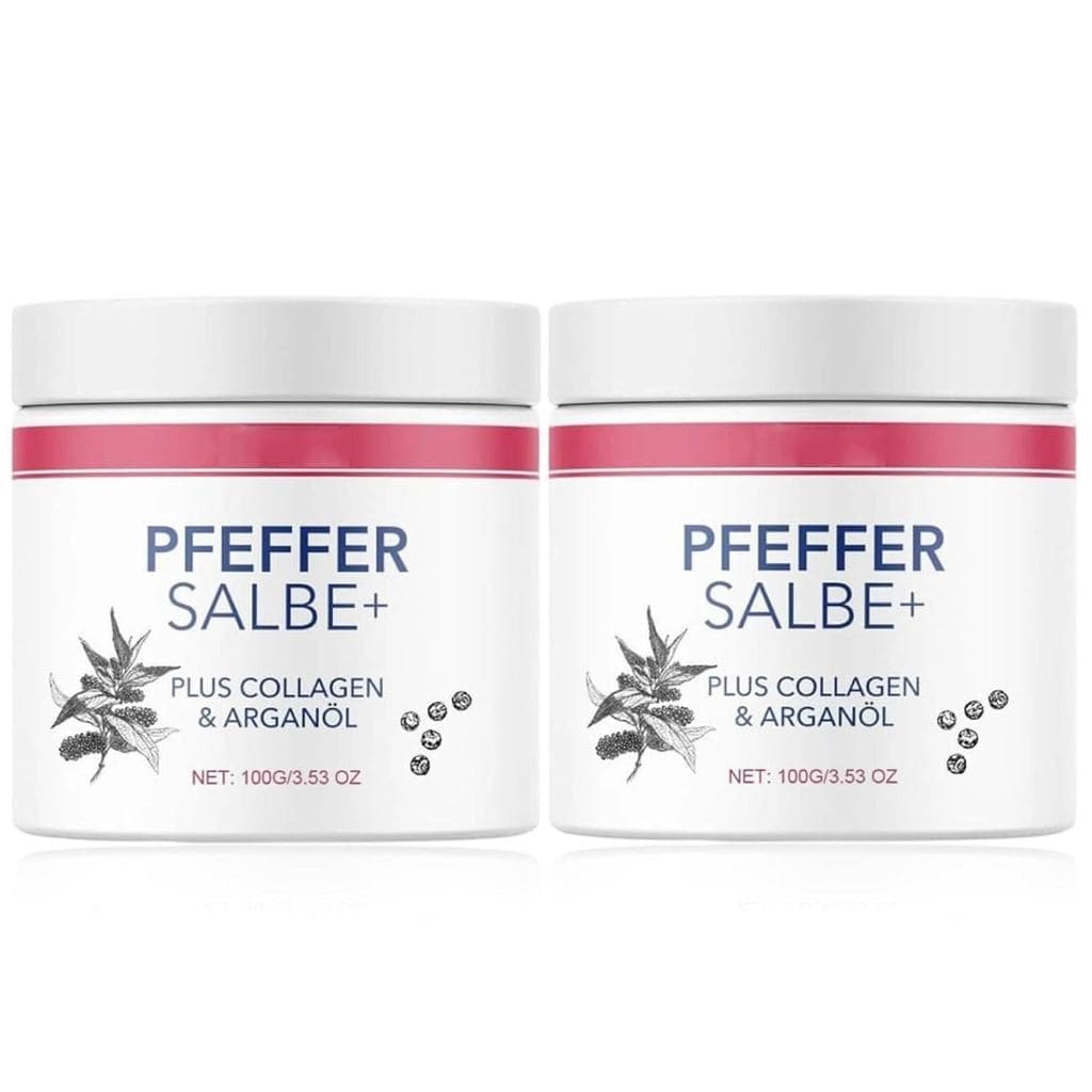 Pomada de pimentão Plus, pomada ativa de óleo de pimenta, rica em colágeno e óleo de Argan, pomada de essência de