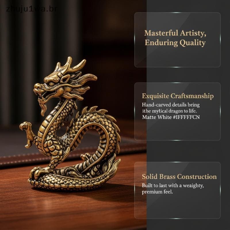Latão Dragão Chá Pet Retro Artesanal Ornamento De Mesa Vintage Pequena Estatueta Para Casa Decoração Coleção Lembrança