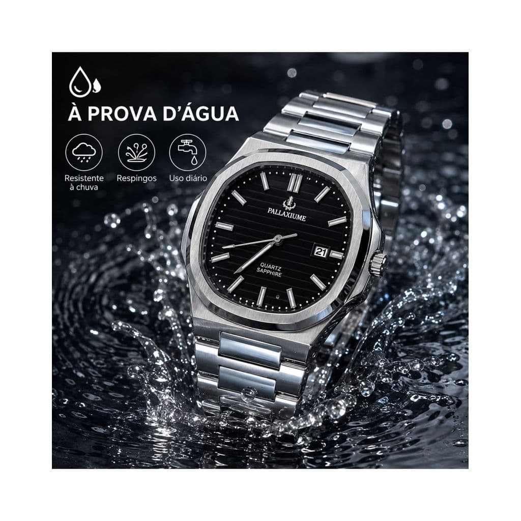 Relógio Masculino a Prova D'Agua Alto Padrão Analógico Quartzo
