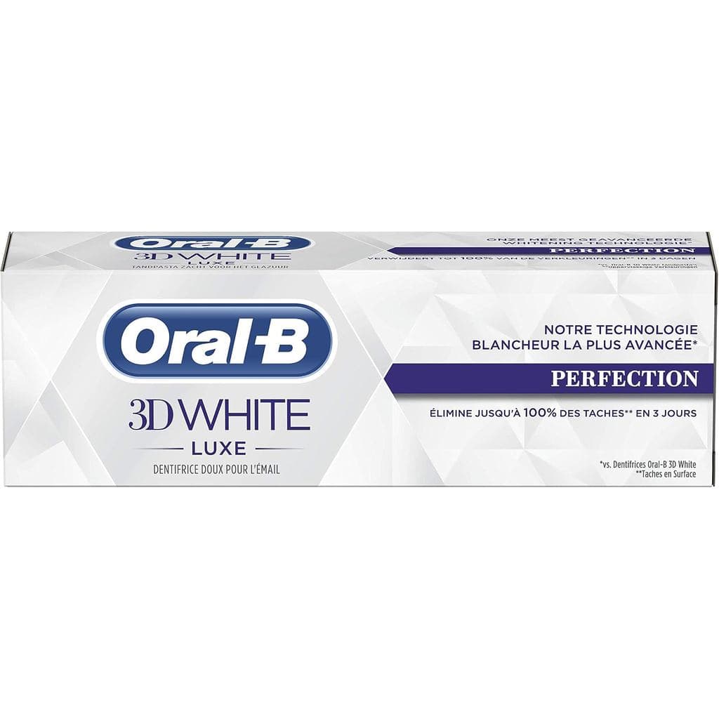 ORAL-B Manual 3DWhite Luxury Perfection Pasta De Dente Branqueadora , 75 ml