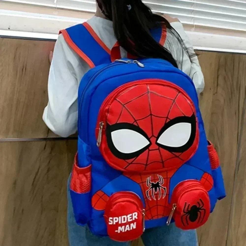 Mochila Escolar 3D do Homem-Aranha Quente Amine 2025, Impermeável e Leve KXPQ
